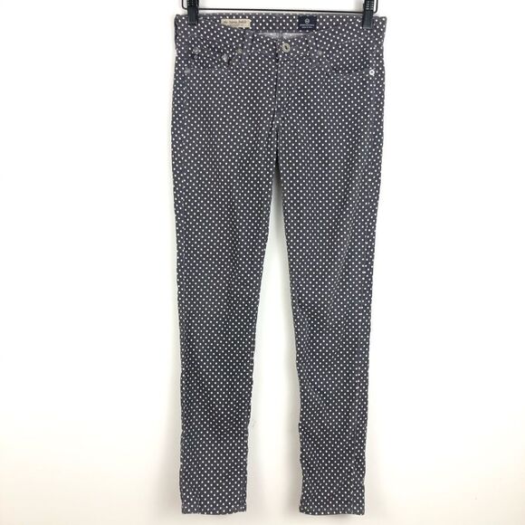 AG Stevie Ankle Polka Dot Corduroy pants - Picture 1 of 6